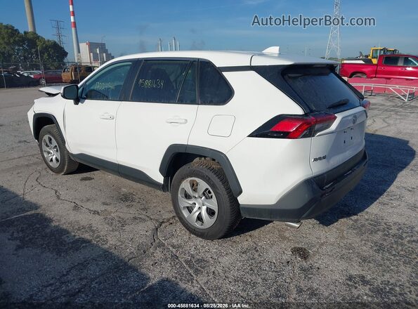 2T3G1RFV5PC381256 2023 TOYOTA RAV4 White უკანა მარცხენა