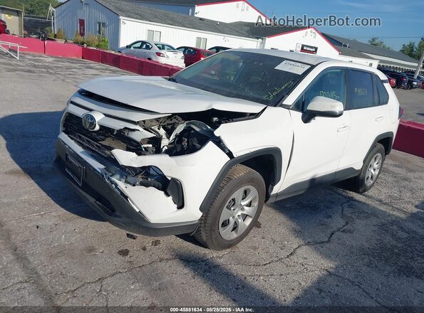 2T3G1RFV5PC381256 2023 TOYOTA RAV4 White წინა მარცხენა ხედი სამი მეოთხედიდან