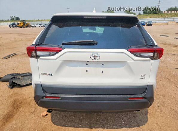 2T3G1RFV5RW411924 2024 TOYOTA RAV4 White Вид ззаду