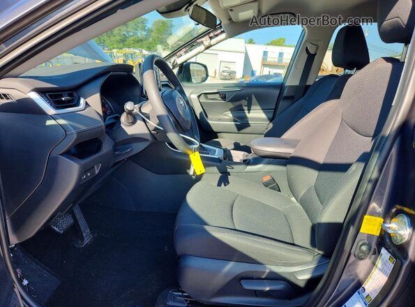 2T3G1RFV6KW073598 2019 TOYOTA RAV4 Gray Widok wnętrza z przodu