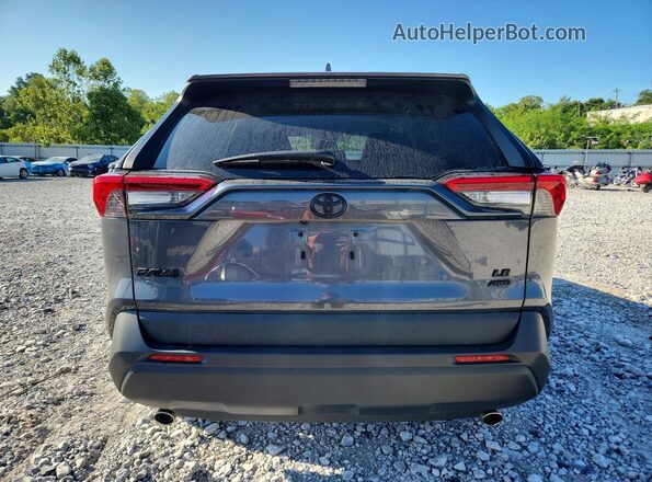 2T3G1RFV6KW073598 2019 TOYOTA RAV4 Gray Widok z tyłu