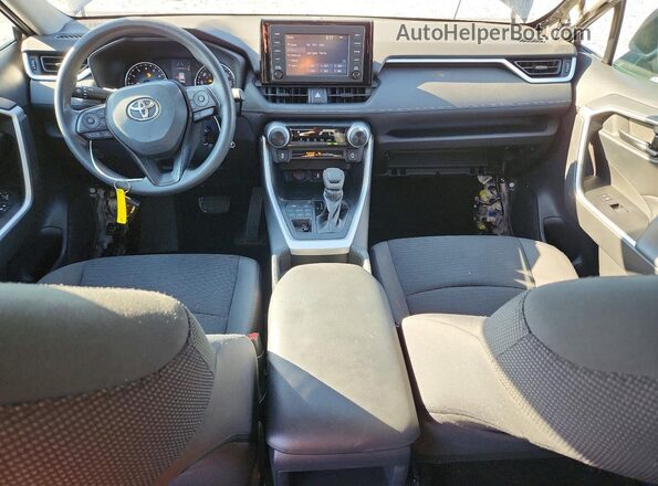 2T3G1RFV6KW073598 2019 TOYOTA RAV4 Gray Widok deski rozdzielczej