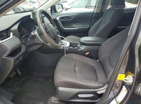 2T3G1RFV7KC015209 2019 TOYOTA RAV4 Серый Вид салона спереди