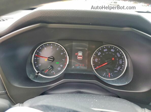 2T3G1RFV7KC015209 2019 TOYOTA RAV4 Серый Вид щитка приборов