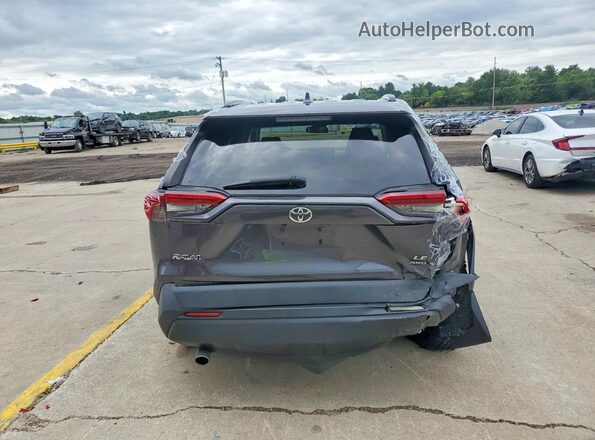 2T3G1RFV7KC015209 2019 TOYOTA RAV4 Серый Вид сзади