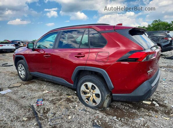 2T3G1RFV7KW061640 2019 TOYOTA RAV4 Красный Задняя левая четверть
