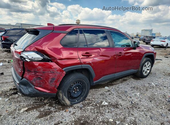 2T3G1RFV7KW061640 2019 TOYOTA RAV4 Красный Задняя правая четверть