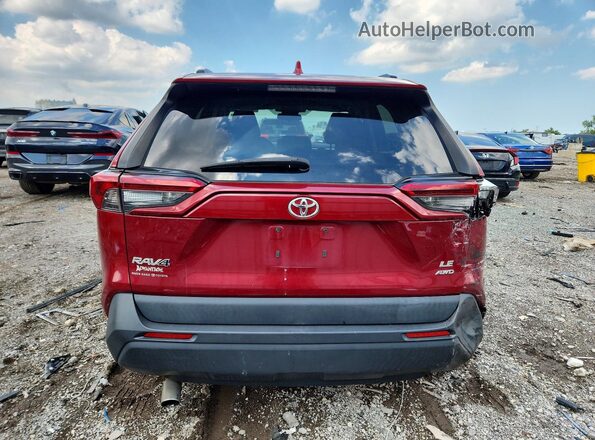 2T3G1RFV7KW061640 2019 TOYOTA RAV4 Красный Вид сзади