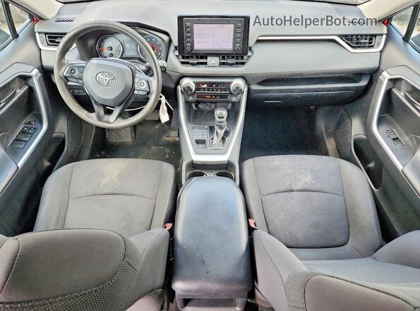 2T3G1RFV7KW061640 2019 TOYOTA RAV4 Красный Вид панели приборов