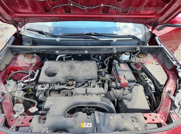 2T3G1RFV7KW061640 2019 TOYOTA RAV4 Красный Вид подкапотного пространства