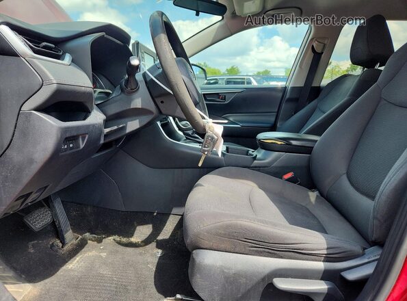 2T3G1RFV7KW061640 2019 TOYOTA RAV4 Красный Вид салона спереди