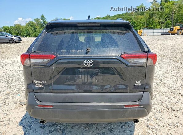 2T3G1RFV7MC170202 2021 TOYOTA RAV4 Black Հետևի տեսք