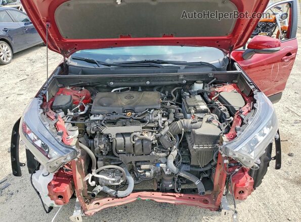2T3G1RFV7MW234270 2021 TOYOTA RAV4 Red Շարժիչի բաժամունքի տեսք