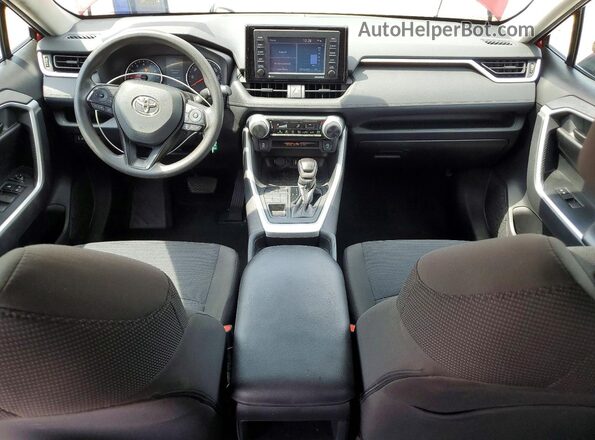 2T3G1RFV7MW234270 2021 TOYOTA RAV4 Red Առջևի վահանակի տեսք