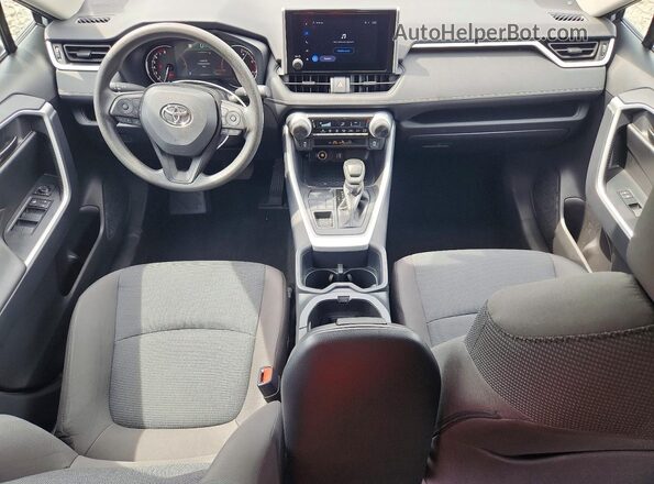 2T3G1RFV7SW552600 2025 TOYOTA RAV4 Silver წინა პანელის ხედი