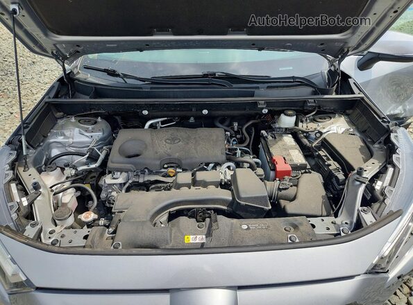 2T3G1RFV7SW552600 2025 TOYOTA RAV4 Silver უკანა სალონის ხედი