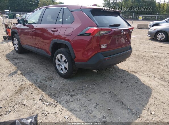 2T3G1RFV7SW583524 2025 TOYOTA RAV4 Maroon Rear left