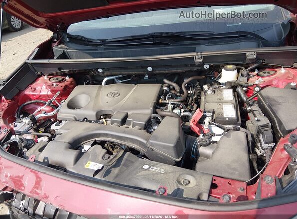 2T3G1RFV7SW583524 2025 TOYOTA RAV4 Maroon Rear view