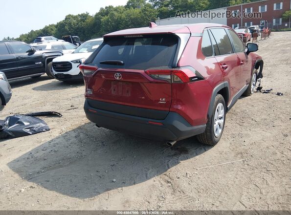2T3G1RFV7SW583524 2025 TOYOTA RAV4 Maroon Rear right