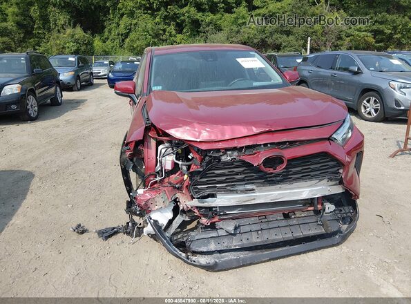 2T3G1RFV7SW583524 2025 TOYOTA RAV4 Maroon Front view