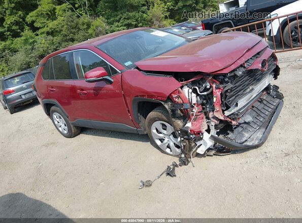 2T3G1RFV7SW583524 2025 TOYOTA RAV4 Maroon Rear interior view