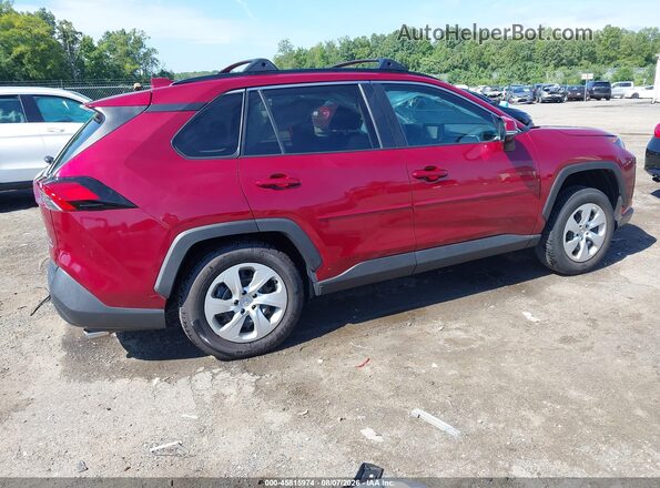2T3G1RFV8MW243298 2021 TOYOTA RAV4 Burgundy უკანა მარჯვენა