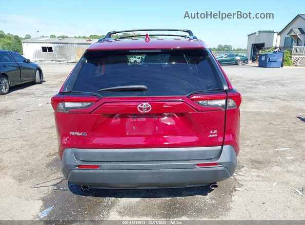 2T3G1RFV8MW243298 2021 TOYOTA RAV4 Burgundy 