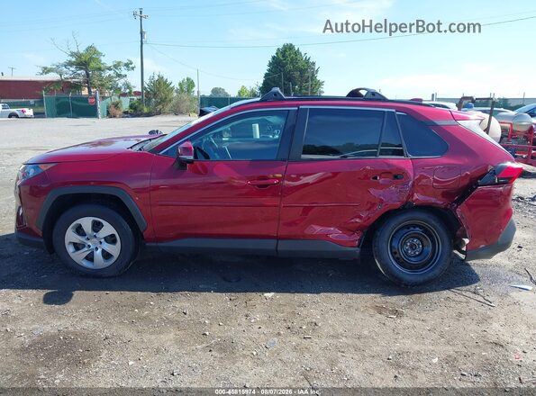2T3G1RFV8MW243298 2021 TOYOTA RAV4 Burgundy 