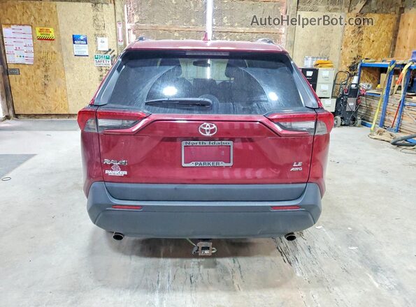 2T3G1RFV9LC061254 2020 TOYOTA RAV4 Красный Вид сзади