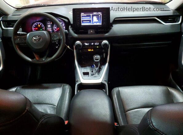 2T3G1RFV9LC061254 2020 TOYOTA RAV4 Красный Вид панели приборов