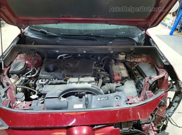 2T3G1RFV9LC061254 2020 TOYOTA RAV4 Красный Вид подкапотного пространства