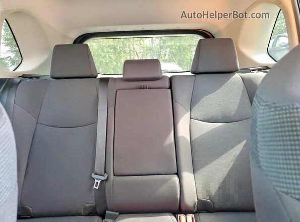2T3G1RFV9LW098237 2020 TOYOTA RAV4 Серый Вид задних сидений