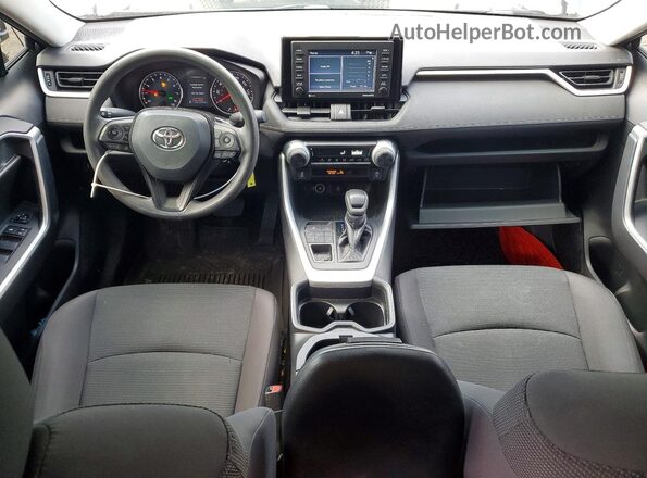 2T3G1RFV9LW098237 2020 TOYOTA RAV4 Серый Вид панели приборов