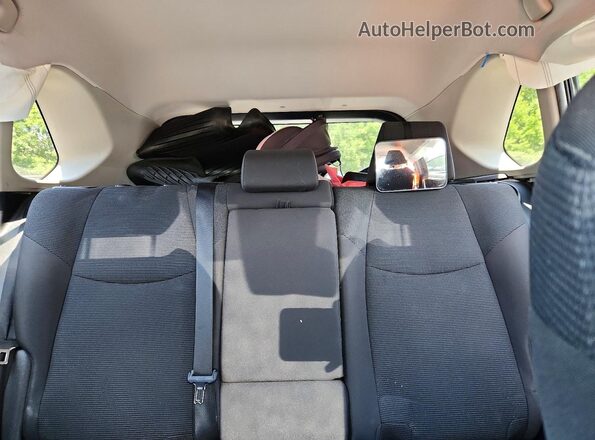 2T3G1RFV9MC163431 2021 TOYOTA RAV4 Черный Вид задних сидений