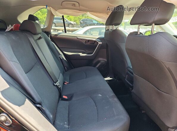 2T3G1RFV9MC163431 2021 TOYOTA RAV4 Черный Вид задней части салона