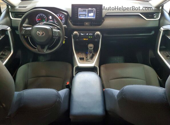 2T3G1RFV9MC198454 2021 TOYOTA RAV4 Белый Вид панели приборов