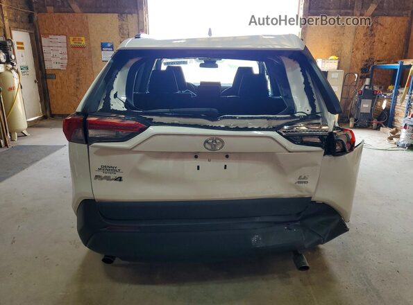 2T3G1RFV9MC198454 2021 TOYOTA RAV4 Белый Вид сзади