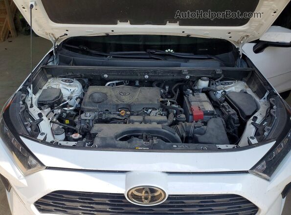 2T3G1RFV9MC198454 2021 TOYOTA RAV4 Белый Вид подкапотного пространства