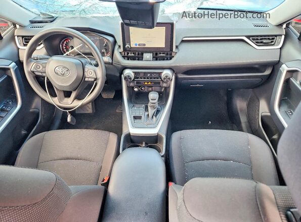 2T3G1RFV9SW576882 2025 TOYOTA RAV4 White Dashboard view