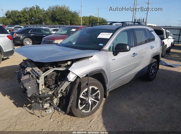 2T3H1RFV0KW051889 2019 TOYOTA RAV4 Серебряный Передняя левая четверть