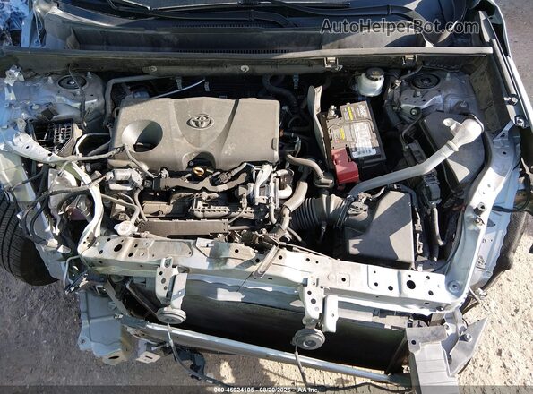 2T3H1RFV0KW051889 2019 TOYOTA RAV4 Серебряный Вид сзади