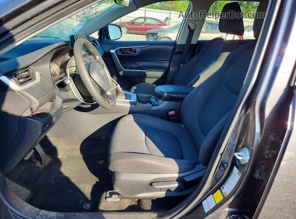 2T3H1RFV0LC069683 2020 TOYOTA RAV4 Gray Вид салону спереду