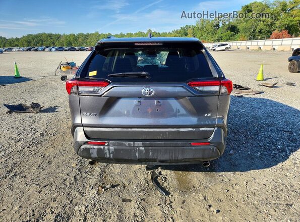 2T3H1RFV0LC069683 2020 TOYOTA RAV4 Gray Вид ззаду