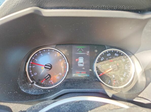 2T3H1RFV0LC069683 2020 TOYOTA RAV4 Gray Вид щитка приладів