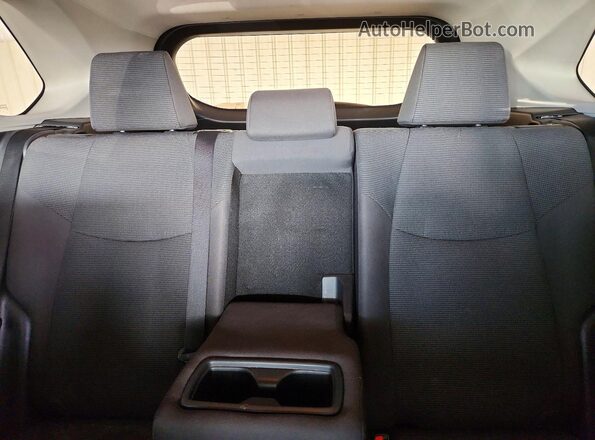 2T3H1RFV0LC070980 2020 TOYOTA RAV4 Silver Вид задніх сидінь