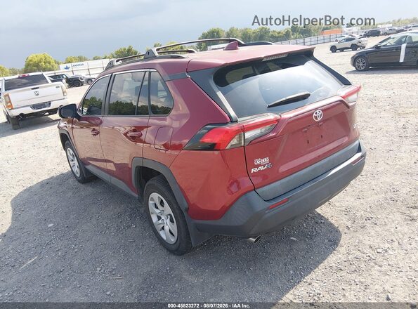 2T3H1RFV0LW094341 2020 TOYOTA RAV4 Maroon Trasero izquierdo