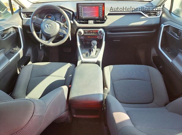 2T3H1RFV0MC099090 2021 TOYOTA RAV4 White წინა პანელის ხედი
