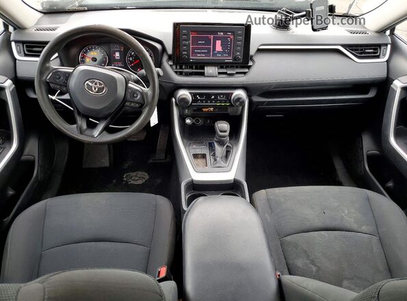 2T3H1RFV0MC127972 2021 TOYOTA RAV4 White Widok deski rozdzielczej