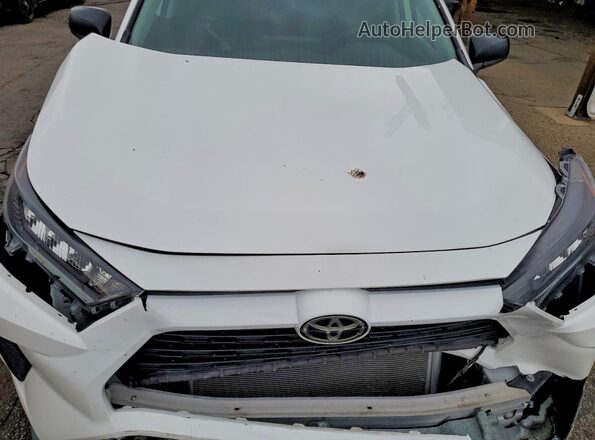 2T3H1RFV0MC127972 2021 TOYOTA RAV4 White Widok wnętrza z tyłu