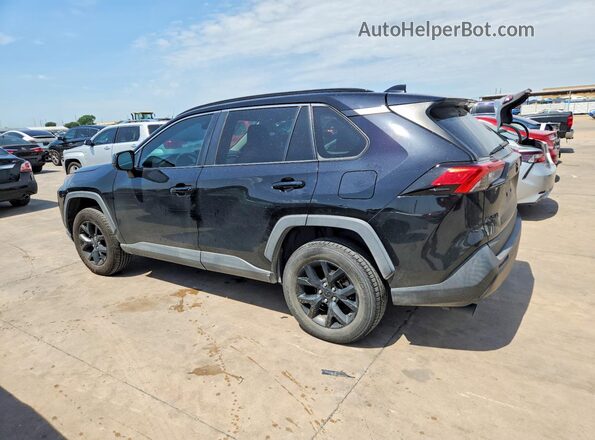2T3H1RFV0MC165086 2021 TOYOTA RAV4 Black Հետևի ձախ